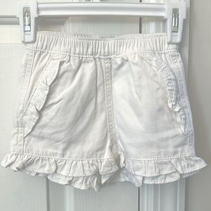 J.Crew factory girls NWT ruffle shorts size 2T